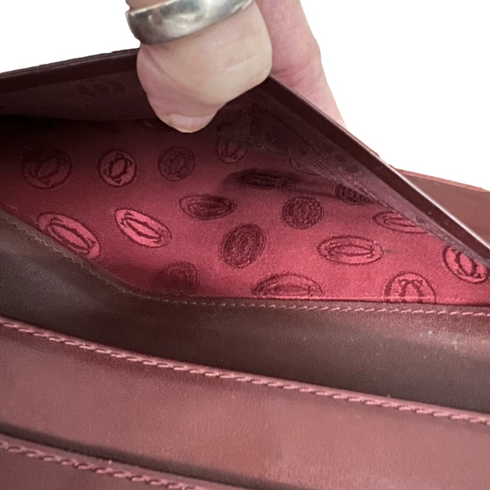 Vintage Cartier Leather Wallet - Picture 5 of 9